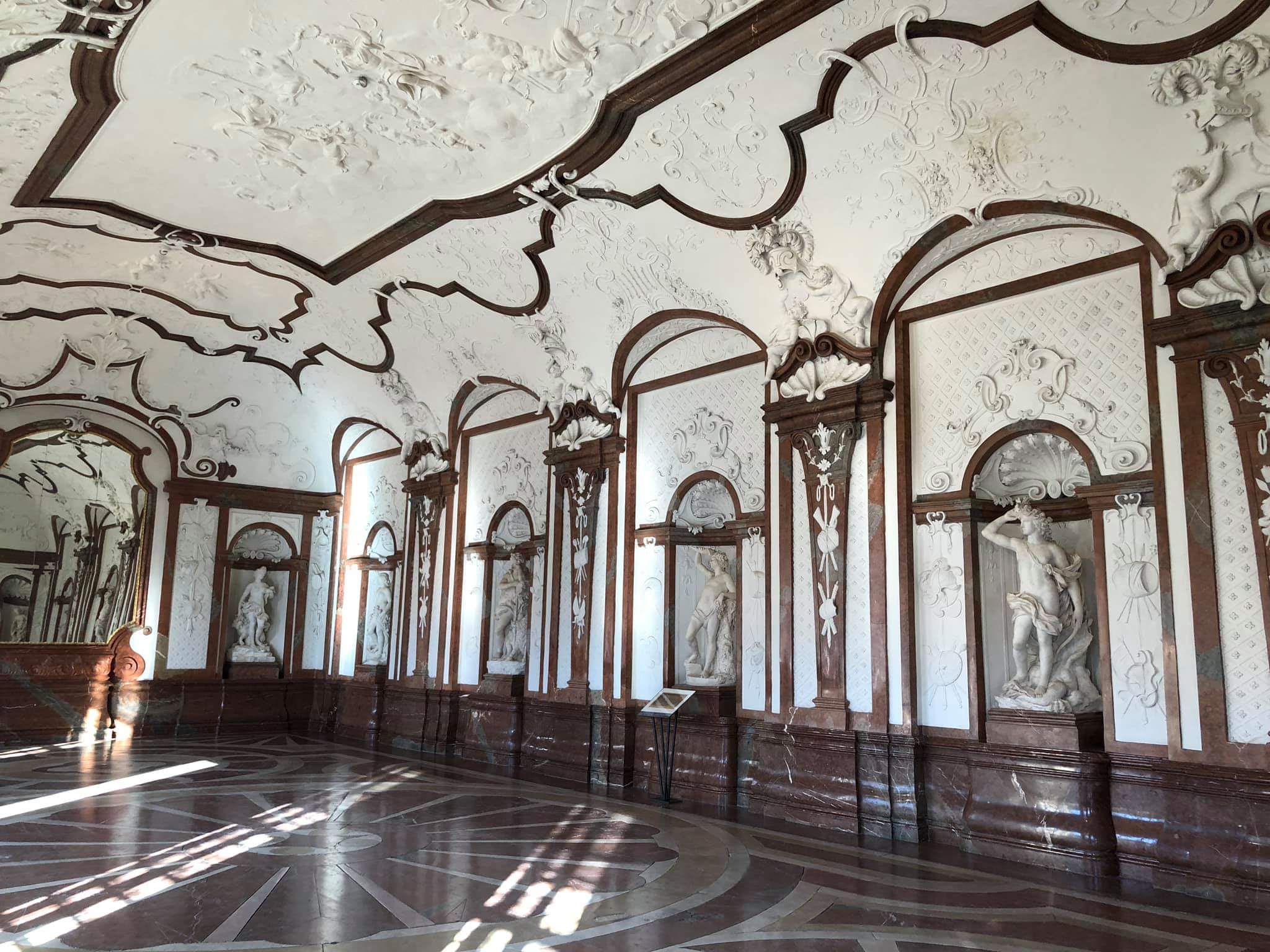 Austria - Vienna - Schloss Belvedere - Marble Gallery 