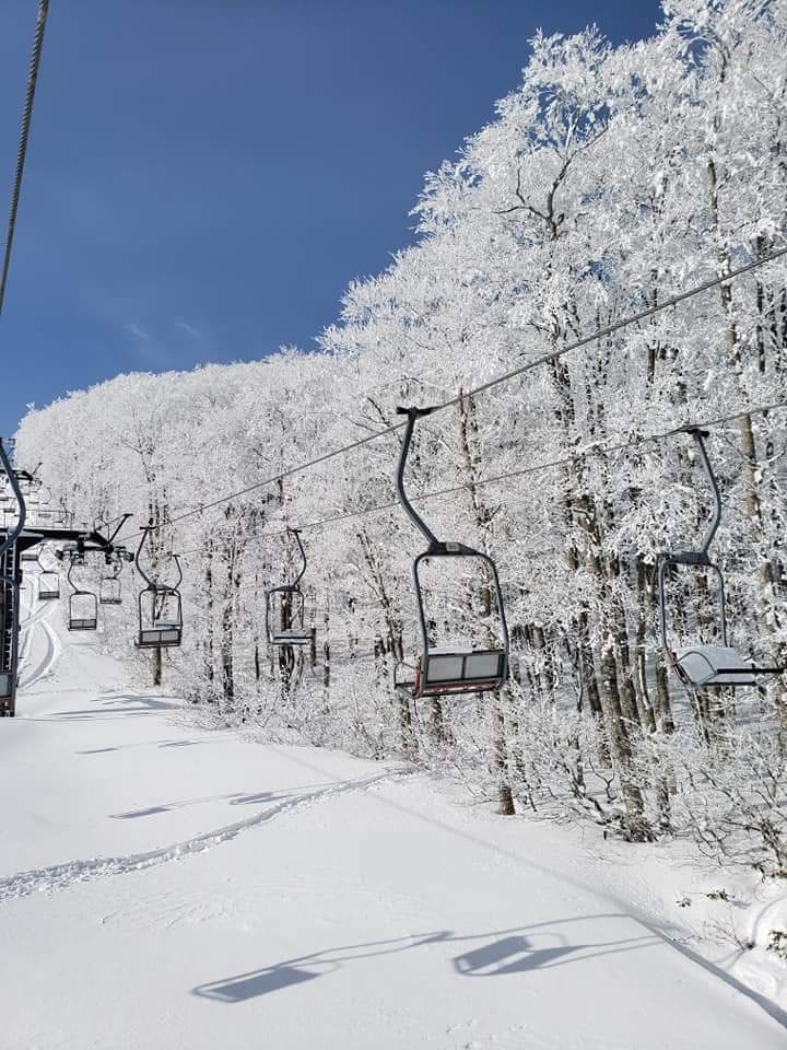 Japan - Yamagata - Skiing