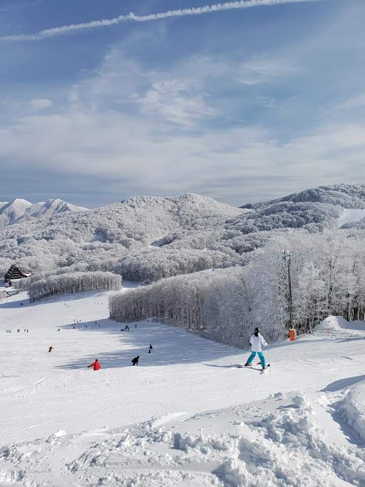 Japan - Yamagata - Skiing