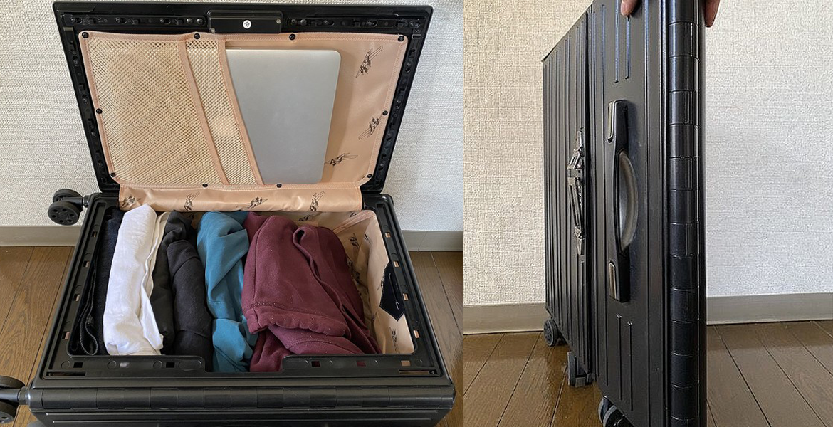 摺疊式行李箱